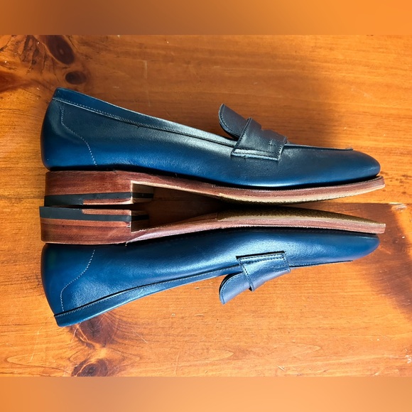 Meermin loafers - dark blue size 6UK - Picture 2 of 7